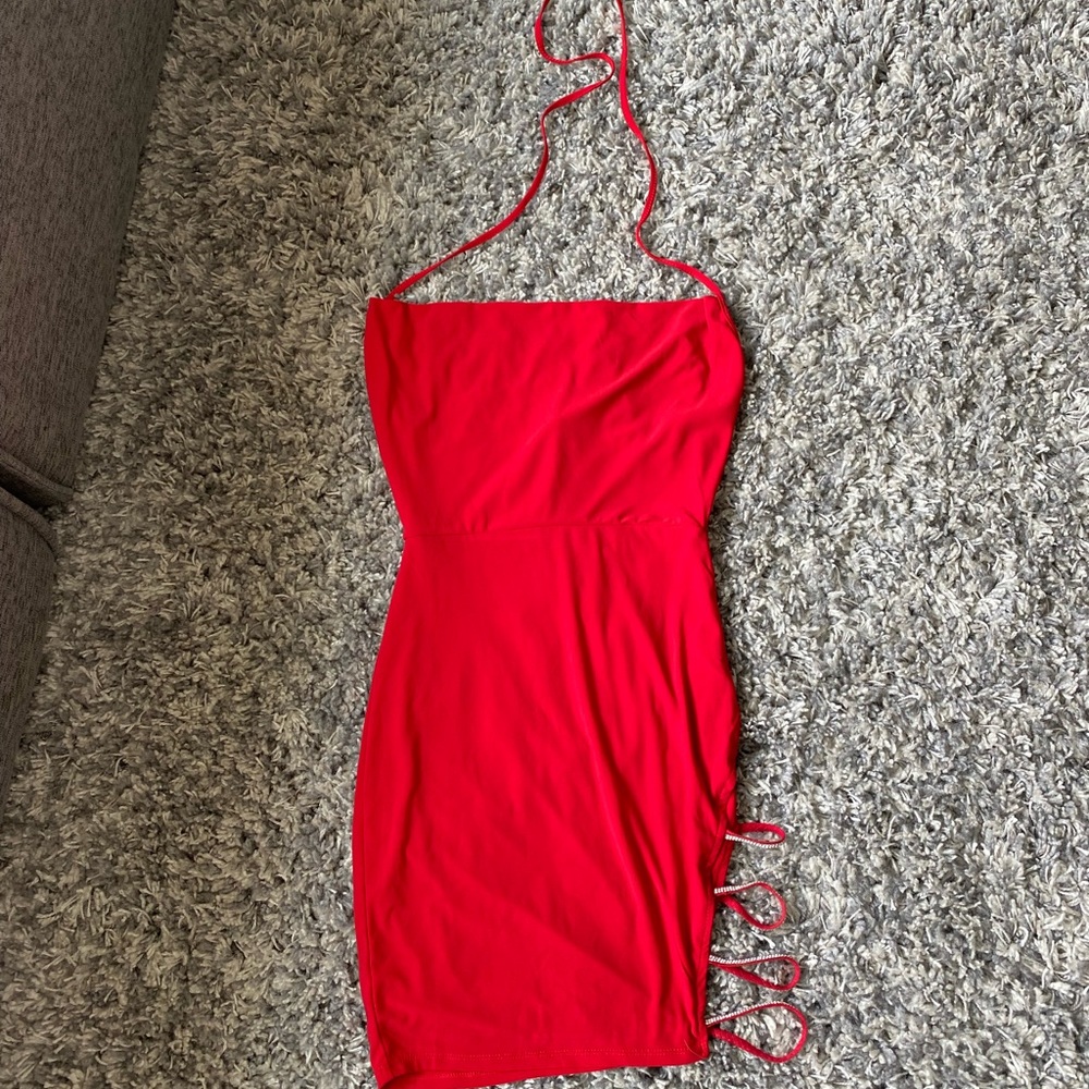 Fashionnova red dress